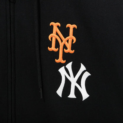 NEA-K11 (New era mlb subway series zip hoodie new york yankees/mets black) 52597000