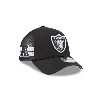 NEC-Y64 (New era 940 A frame nfl multi stripe las vegas raiders snapback official team colours/grey UV osfm) 52592670