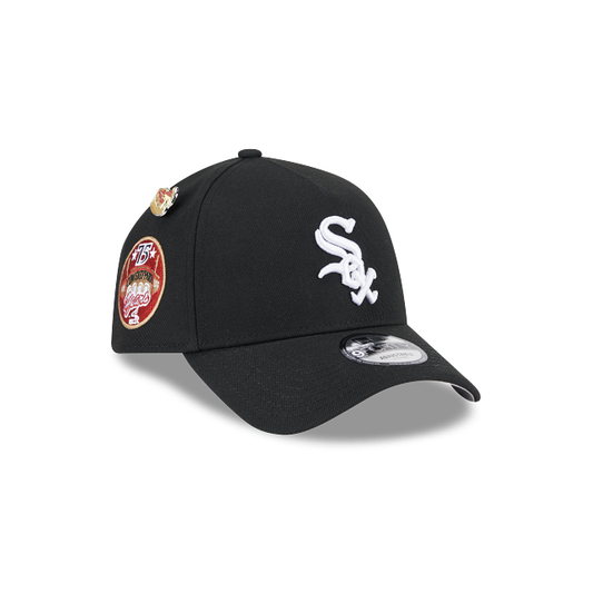 NEC-K66 (New era 940 A frame local dishes chicago white sox official team colours/UV grey snapack osfm) 82592890