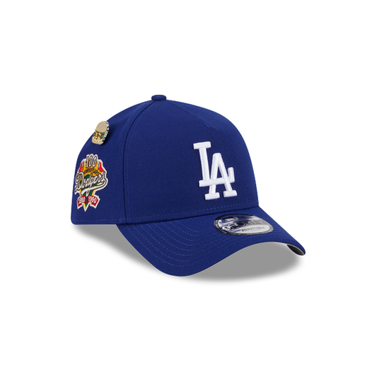 NEC-J66 (New era 940 A frame local dishes los angeles dodgers official team colours/UV grey snapack osfm) 82592890