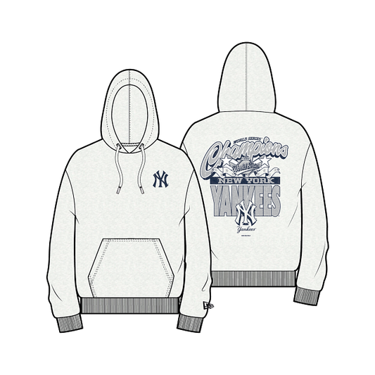 NEA-J11 (New era oversize mlb new york yankees hoodie grey) 52596500