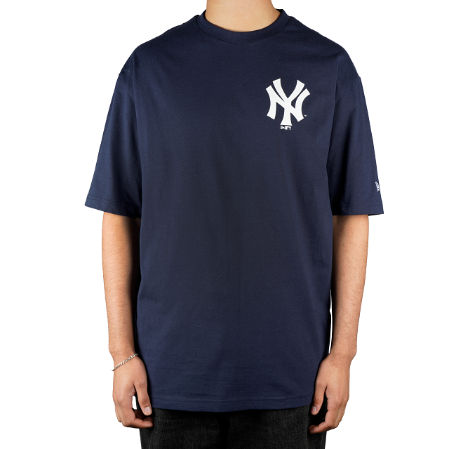 NEA-G11 (New era oversized vintage short sleeve new york yankees t-shirt night shift navy) 32593750