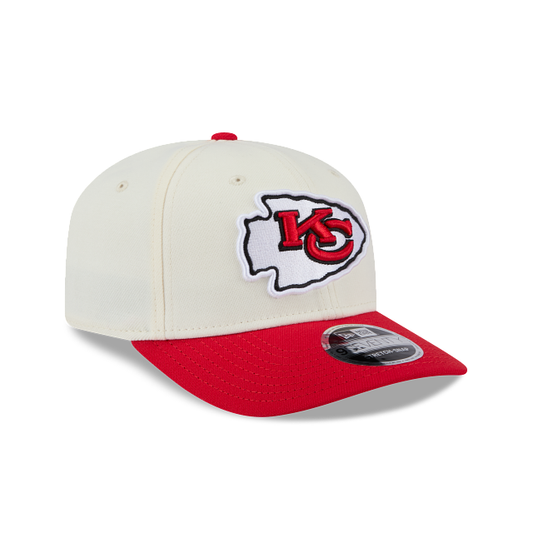 NEC-U64 (New era 2 tone chrome kansas city chiefs snapback chrome white/official team colours/gery UV osfm) 52593050