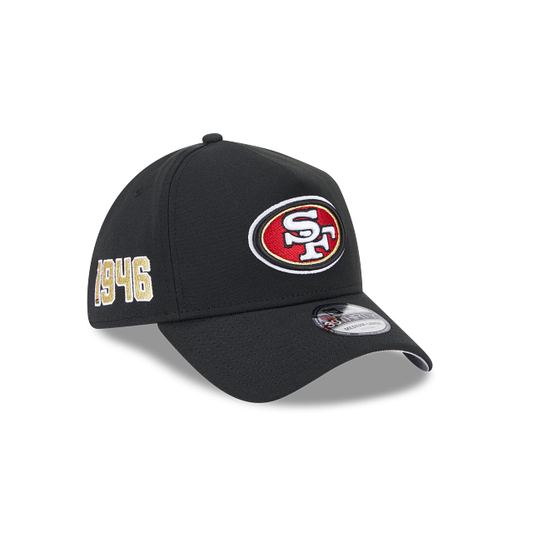 NEC-R61 (New era 3930 A frame flexfit nfl block year san francisco 49ers official team colours) 32593070