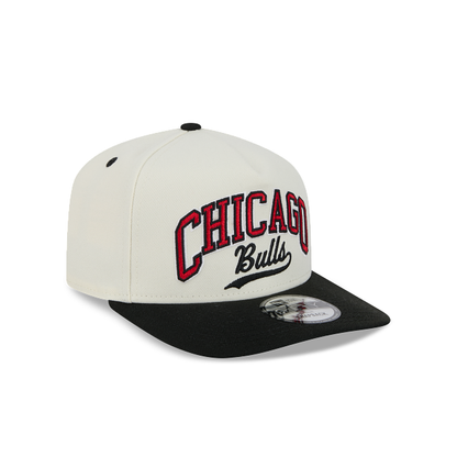 NEC-F65 (New era 950 A frame chrome 2tone script chicago bulls snapback chrome white osfm) 52594000