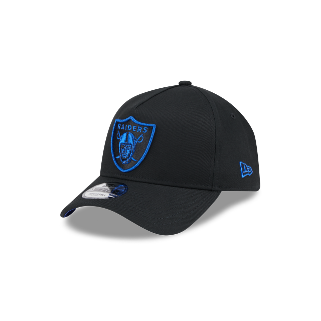 NEC-I66 (New era 940 A frame metallic raiders las vegas raiders snapback black/royal/ UV royal osfm) 82592670