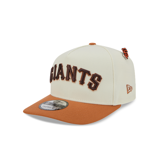 NEC-P66 (New era 950 A frame mlb wordmark pin san francesco giants chrome white/UV grey snapback osfm) 82594250