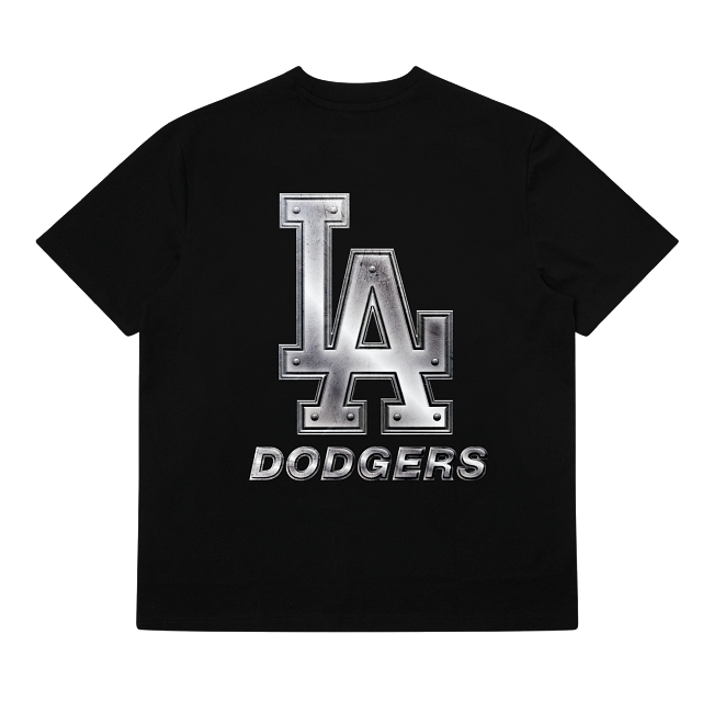 NEA-S13 (New era platinum los angeles dodgers tee black) 32694000