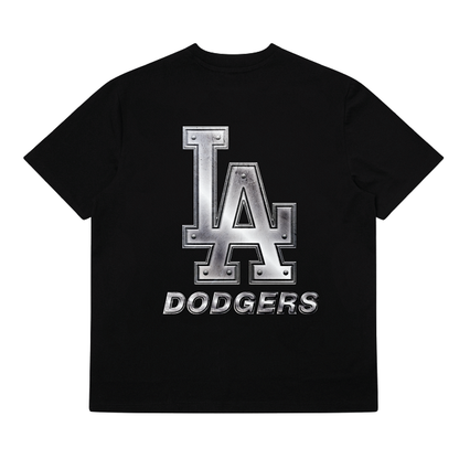 NEA-S13 (New era platinum los angeles dodgers tee black) 32694000