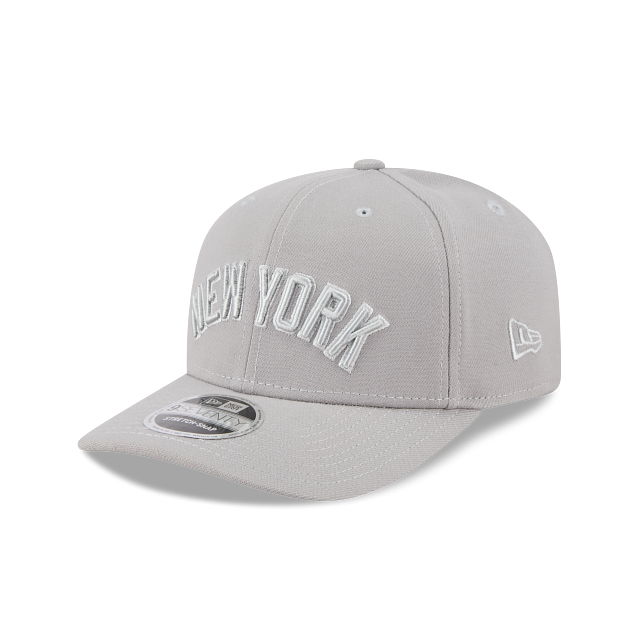NEC-L73 (New era 970 tonal grey script logo new york yankees snapback grey UV osfm) 42692850