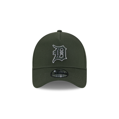 NEC-M66 (New era 940 A frame plaid infill detroit tigers dark seaweed/UV grey snapback osfm) 82592670