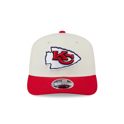 NEC-U64 (New era 2 tone chrome kansas city chiefs snapback chrome white/official team colours/gery UV osfm) 52593050