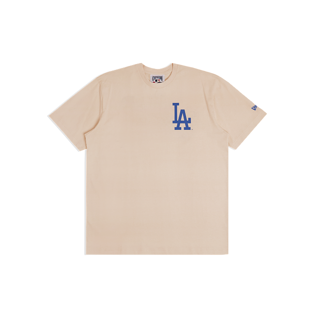 NEA-A13 (New era essentials los angeles dodgers 50s coop all star oversize t-shirt ivory) 122593500