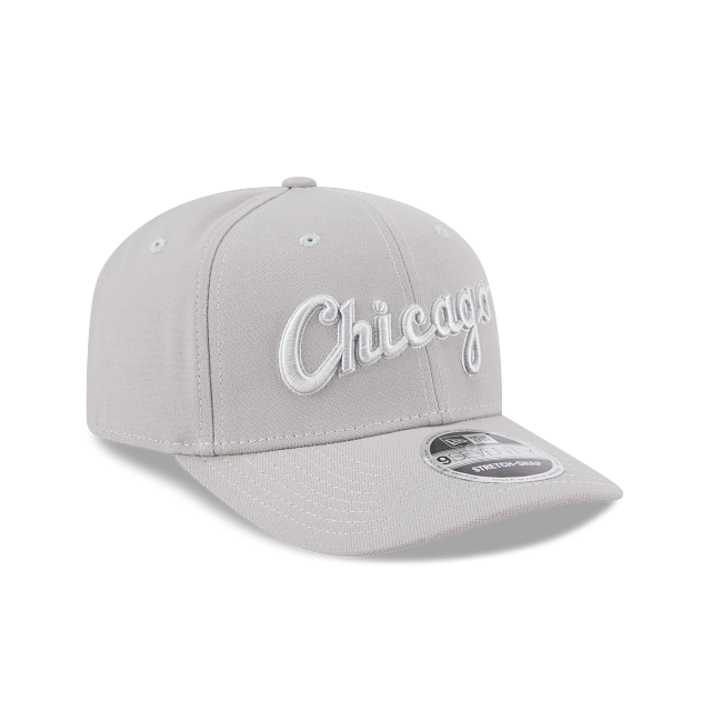 NEC-J73 (New era 970 tonal grey script logo chicago bulls snapback grey UV osfm) 42692850
