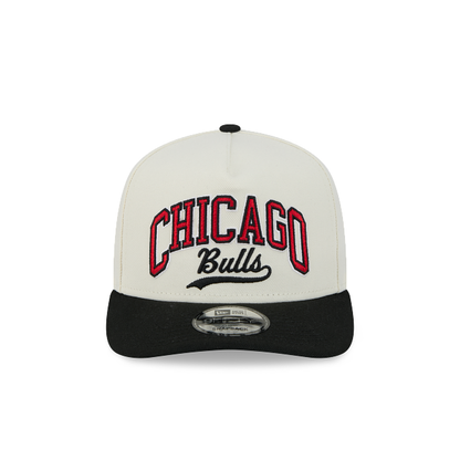 NEC-F65 (New era 950 A frame chrome 2tone script chicago bulls snapback chrome white osfm) 52594000