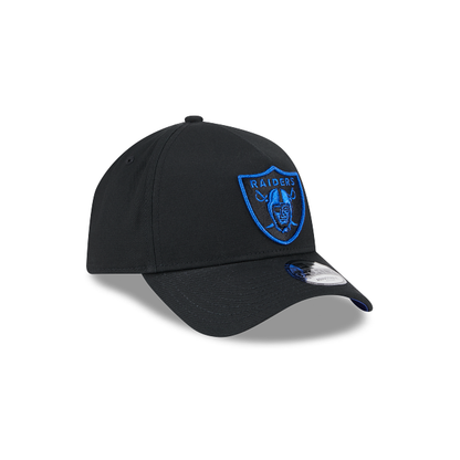 NEC-I66 (New era 940 A frame metallic raiders las vegas raiders snapback black/royal/ UV royal osfm) 82592670