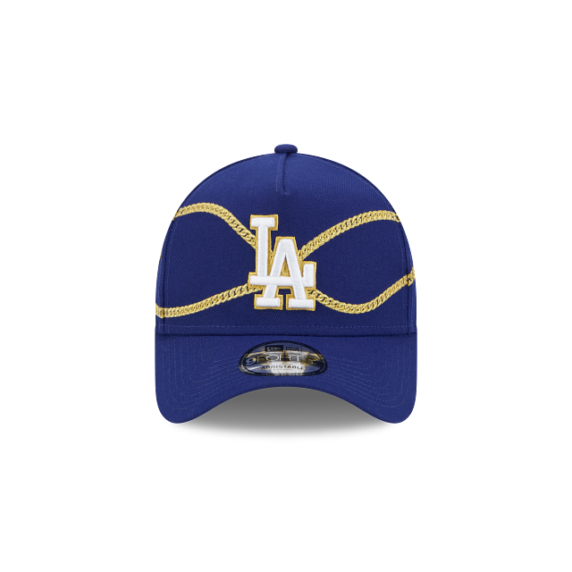 NEC-T66 (New era 940 A frame chain wrap los angeles dodgers snapback in original team colours/UV grey osfm) 82594335