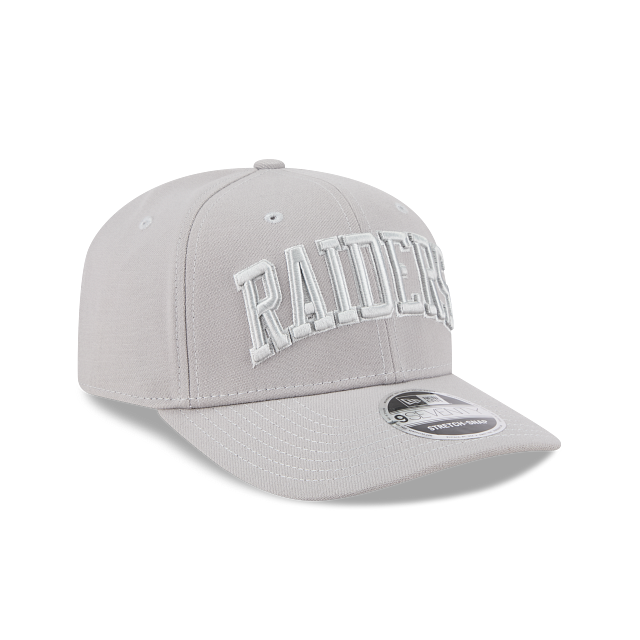 NEC-K73 (New era 970 tonal grey script logo las vegas raiders snapback grey UV osfm) 42692850