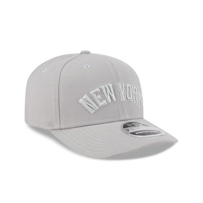 NEC-L73 (New era 970 tonal grey script logo new york yankees snapback grey UV osfm) 42692850