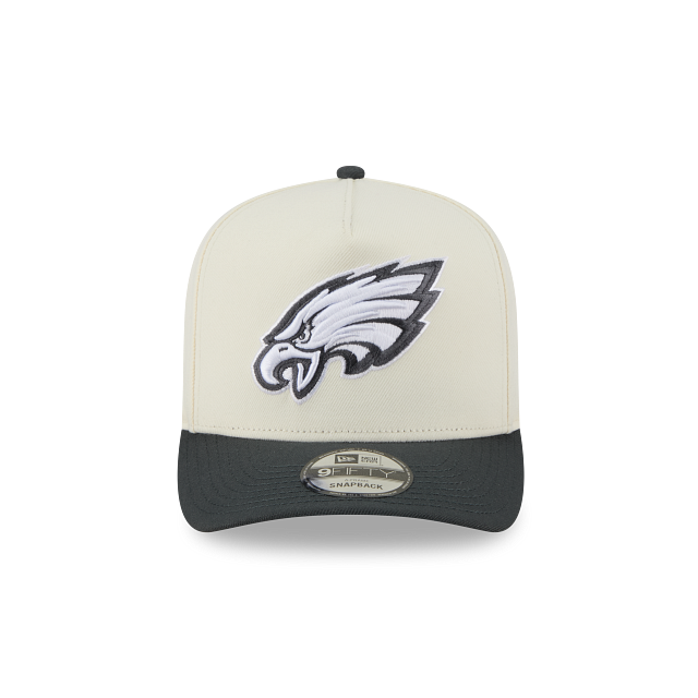 NEC-H73 (New era 950 A frame steel clouds 2 tone philadelphia eagles chrome white/black snapback grey UV osfm) 42693289
