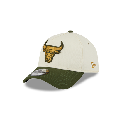 NEC-S72 (New era 940 A frame metallic chicago bulls chrome snapback osfm) 32692670