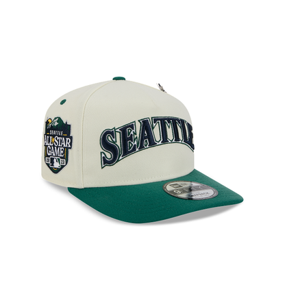 NEC-O66 (New era 950 A frame mlb wordmark pin seattle mariners chrome white/UV grey snapback osfm) 82594250