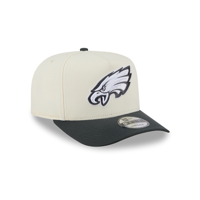 NEC-H73 (New era 950 A frame steel clouds 2 tone philadelphia eagles chrome white/black snapback grey UV osfm) 42693289