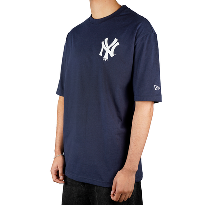 NEA-G11 (New era oversized vintage short sleeve new york yankees t-shirt night shift navy) 32593750