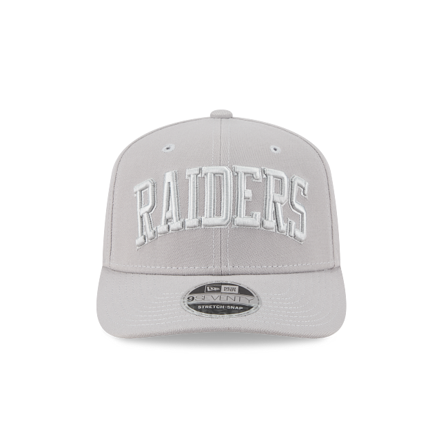 NEC-K73 (New era 970 tonal grey script logo las vegas raiders snapback grey UV osfm) 42692850