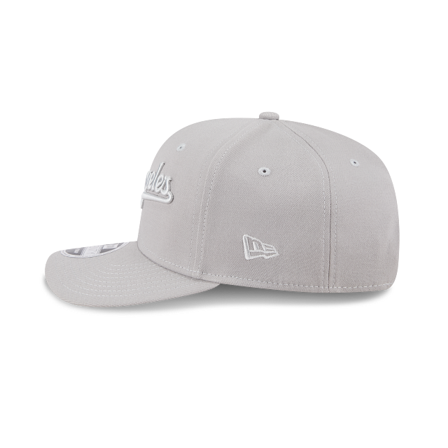 NEC-I73 (New era 970 tonal grey script logo los angeles dodgers snapback grey UV osfm) 42692850