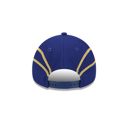 NEC-T66 (New era 940 A frame chain wrap los angeles dodgers snapback in original team colours/UV grey osfm) 82594335