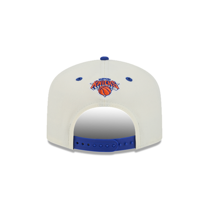 NEC-K65 (New era 950 A frame chrome 2tone script new york knicks snapback chrome white osfm) 52594000