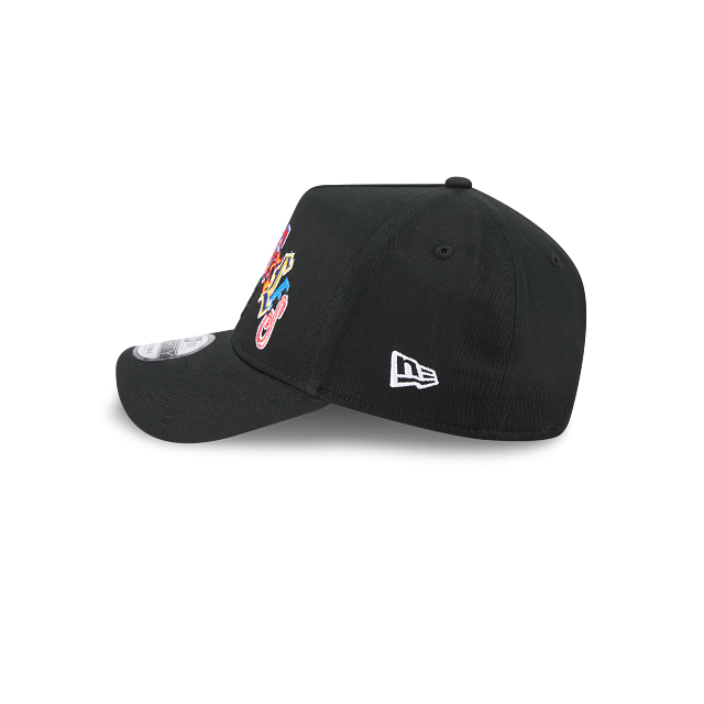 NEC-D73 (New era 940 A frame lifestyle trend pop multi letter los angeles dodgers snapback black/grey UV osfm) 42692890