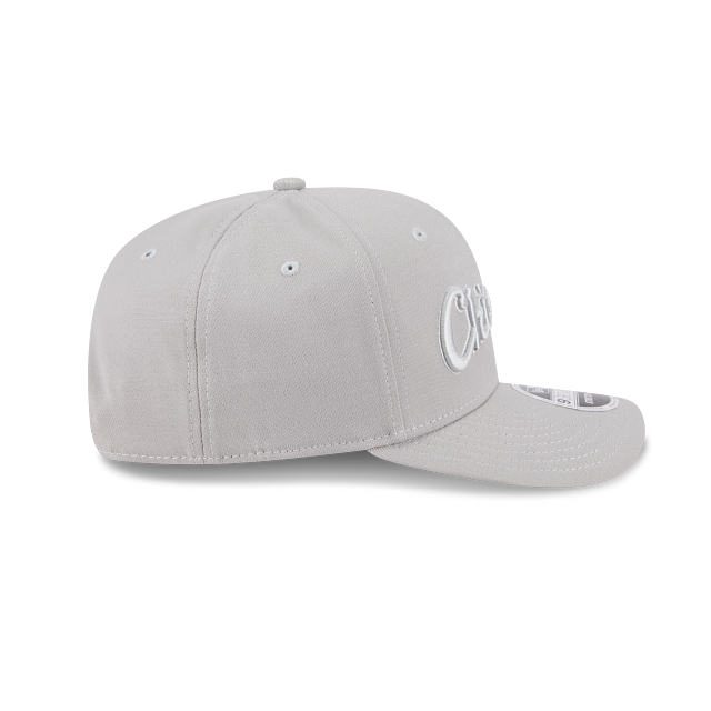 NEC-J73 (New era 970 tonal grey script logo chicago bulls snapback grey UV osfm) 42692850