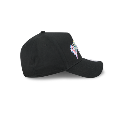 NEC-E73 (New era 940 A frame lifestyle trend pop multi letter new york yankees snapback black/grey UV osfm) 42692890