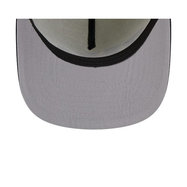 NEC-Q66 (New era 950 A frame mlb wordmark pin texas rangers chrome white/UV grey snapback osfm) 82594250