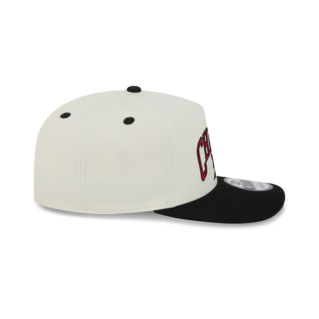 NEC-F65 (New era 950 A frame chrome 2tone script chicago bulls snapback chrome white osfm) 52594000