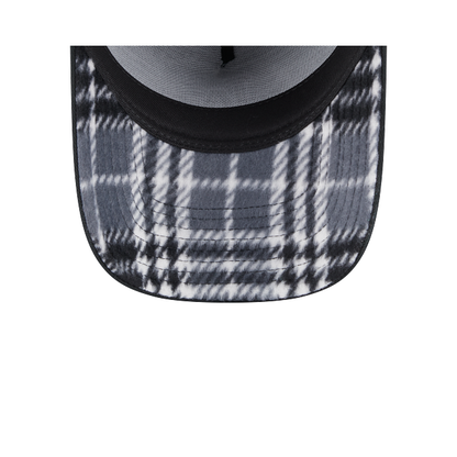 NEC-N66 (New era 940 A frame plaid infill los angeles dodgers black/UV grey snapback osfm) 82592670