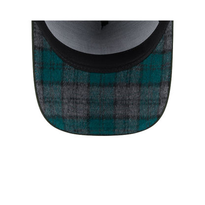 NEC-M66 (New era 940 A frame plaid infill detroit tigers dark seaweed/UV grey snapback osfm) 82592670