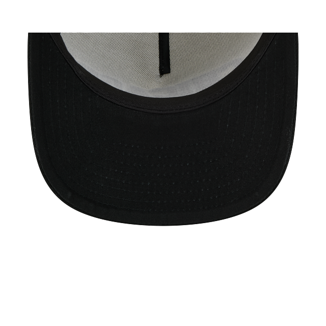 NEC-F65 (New era 950 A frame chrome 2tone script chicago bulls snapback chrome white osfm) 52594000