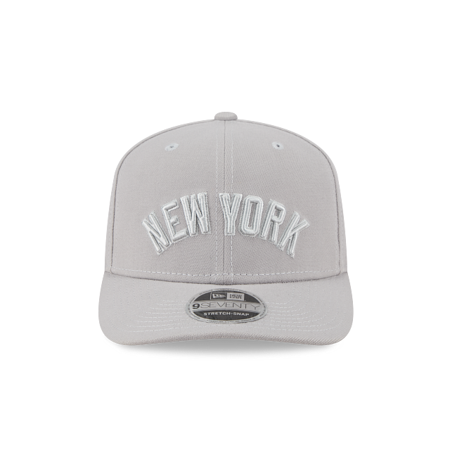 NEC-L73 (New era 970 tonal grey script logo new york yankees snapback grey UV osfm) 42692850