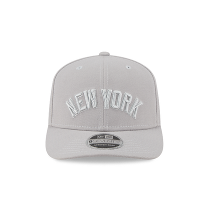 NEC-L73 (New era 970 tonal grey script logo new york yankees snapback grey UV osfm) 42692850