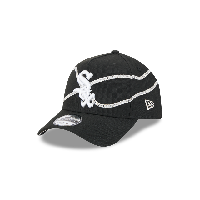 NEC-R66 (New era 940 A frame chain wrap chicago white sox snapback in original team colours/UV grey osfm) 82594335