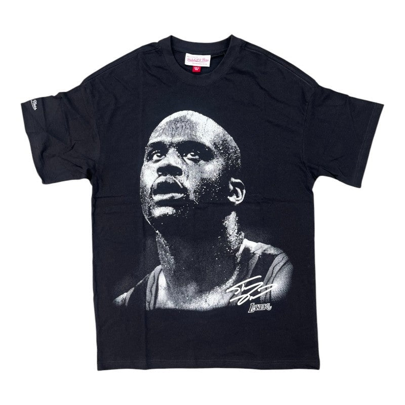 MNA-S44 (Mitchell & ness big head shaq o'neil tee faded black) 72593043