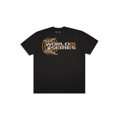 NEA-V13 (New era autumn mix world series chicago white sox short sleeve t-shirt dark grey) 42694000