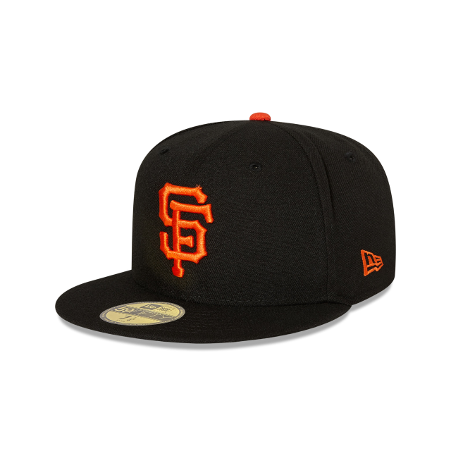 NEC-B61 (New era 5950  authentic collection san francisco giants fitted hat black) 122493750