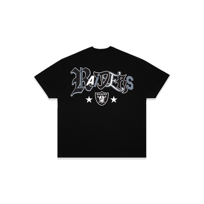 NEA-Z13 (New era multi letter las vegas raiders short sleeve t-shirt black) 42694500