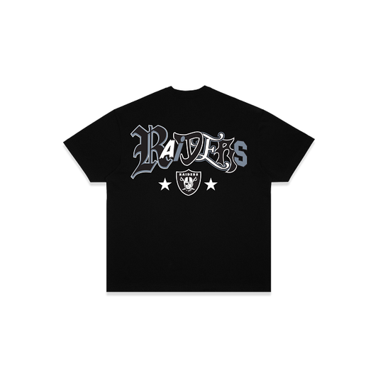 NEA-Z13 (New era multi letter las vegas raiders short sleeve t-shirt black) 42694500