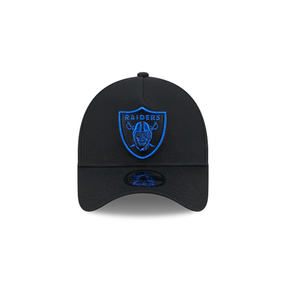 NEC-I66 (New era 940 A frame metallic raiders las vegas raiders snapback black/royal/ UV royal osfm) 82592670