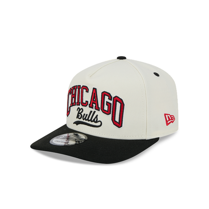 NEC-F65 (New era 950 A frame chrome 2tone script chicago bulls snapback chrome white osfm) 52594000